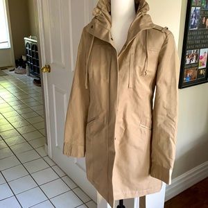 Ann Taylor car length trench coat